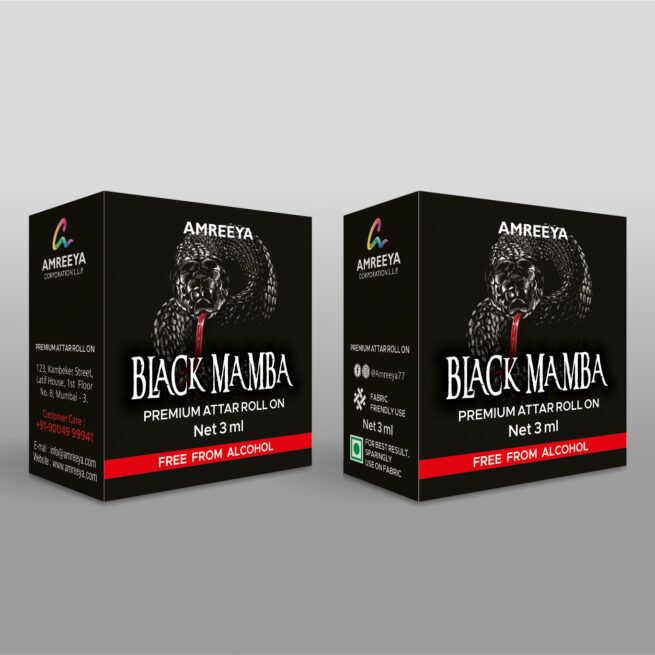 Amreeya Black Mamba Attar - 6ml